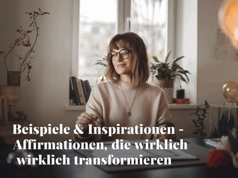 Affirmationen richtig anwenden