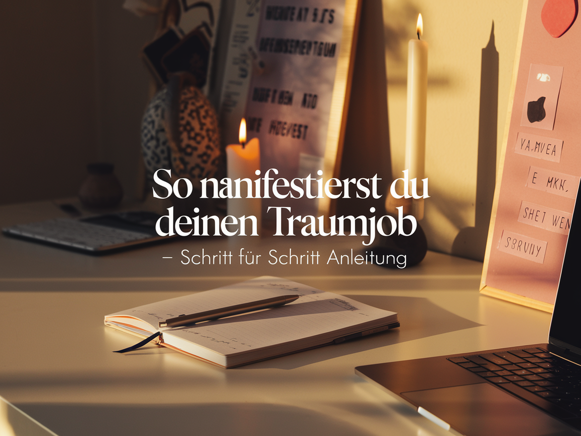 Traumjob manifestieren Anleitung