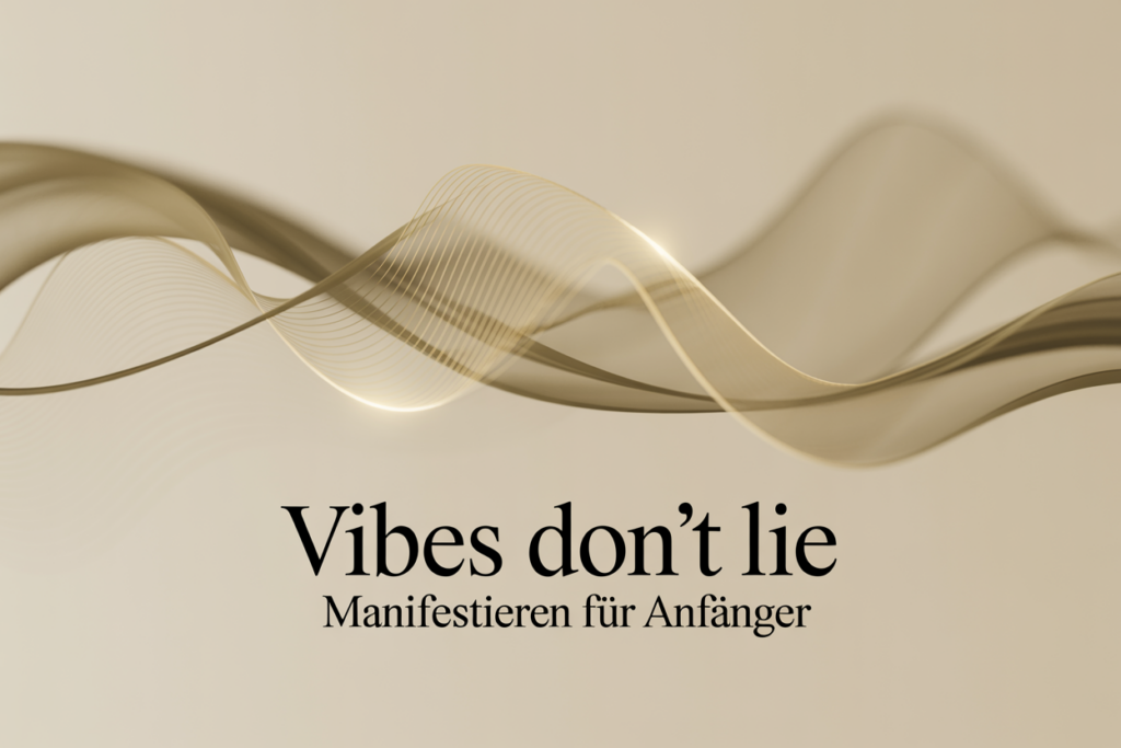 Vibes don’t lie – Manifestieren für Anfänger Erfahrungen